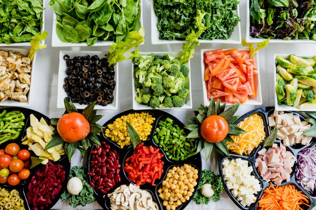 macro shot of vegetables for nutrition at trinity natural health ky