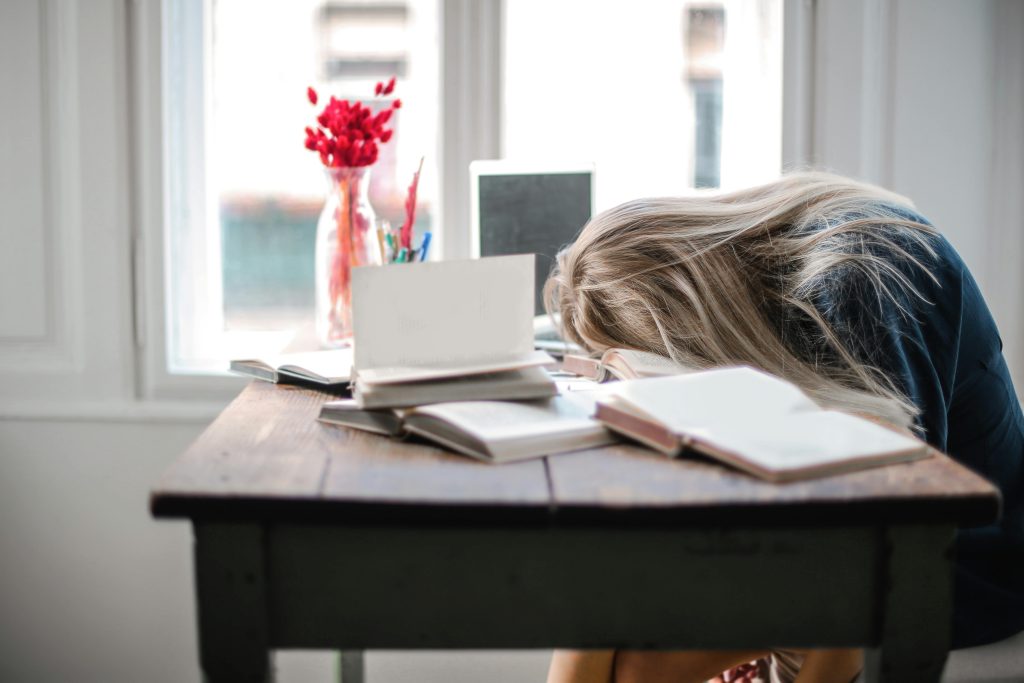 A woman not feeling so good. Trnity Natural Health KY