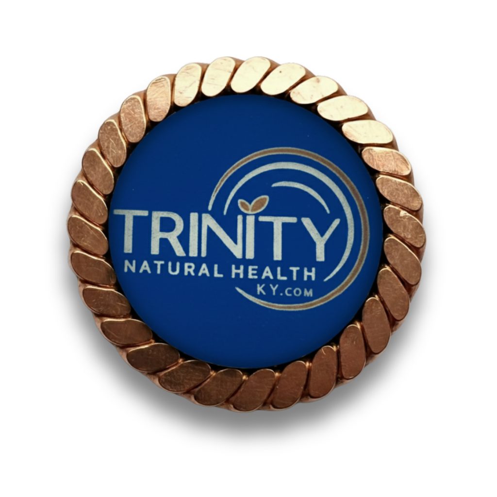 Blue Trinity Ring